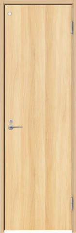 トイレドア　枠外寸法、高さ2028×幅648　枠幅95　表示錠付き　明り取り付き　スキスムS　フラットデザイン　左吊元　LN色　永大産業