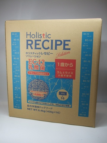 holistic recipe EC-12ラム(6.4kg)