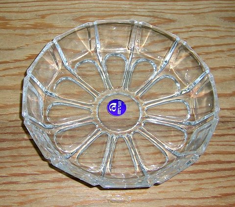 昭和レトロ　アデリアガラス小皿