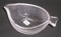 昭和レトロ　ガラス小鉢魚型