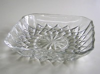 昭和レトロ　ガラス皿