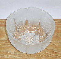 昭和レトロ　アデリア　ガラス深小鉢