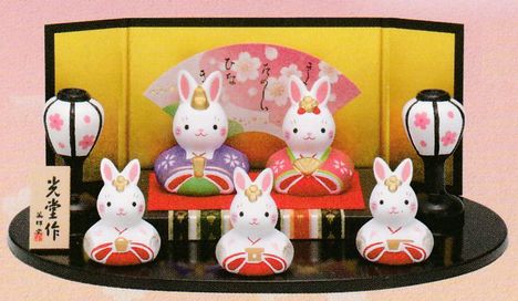 スタイリッシュシンプル ウサギの雛飾り - 通販 - www.happyhead.in