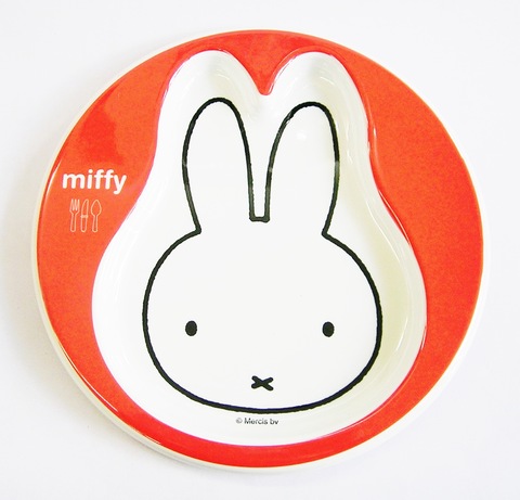 ミッフィーメラミン樹脂食器6点セット（miffy＆Art museum）【特価/通販/包装無料/プレゼント/出産祝い/給食/誕生日/お食い初め/こども食器/ベビー食器】山口陶器店M60AAG6