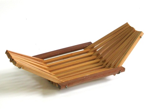 昭和レトロ　竹製おしぼり置き　通販