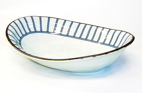 楕円形深皿　パスタ皿　カレー皿　特価　通販