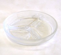昭和レトロ　ガラスプレート　仕切り皿　通販