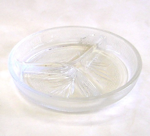 昭和レトロ　ガラスプレート　仕切り皿　通販