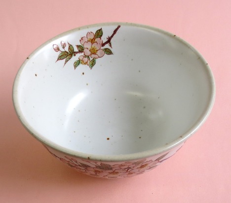九谷焼　茶わん　桜　飯碗　特価　記念品