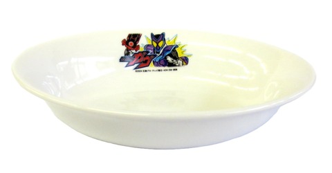 仮面ライダーガヴ　磁器製　楕円形カレー皿【通販/包装無料/特価/こども食器/子供食器/プレゼント/金正】山口陶器店72124