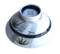 昭和レトロ 松竹梅 陶器の飯茶碗/汁碗