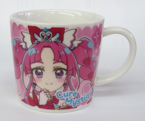 名探偵プリキュア!キュアミスティック　フェイス2点セット（茶碗・マグカップ）磁器製【通販/特価/茶わん/アニメ/プレゼント/包装無料/金正陶器/プリキュア】山口陶器店441381