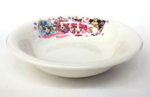 名探偵プリキュア!磁器製こども食器6点【通販/包装無料/特価/こども食器/子供食器/プレゼント/金正/プリキュア】山口陶器店441301