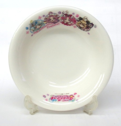 名探偵プリキュア!磁器製フルーツ皿【通販/包装無料/特価/こども食器/子供食器/プレゼント/金正/プリキュア】山口陶器店44132