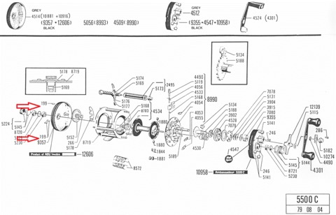 ABU#199 Pillar Screw