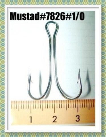 Mustadマスタッド#7826#1/0(500本)