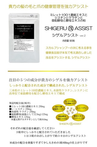 シゲルアシスト 400ｍｇ×90粒 