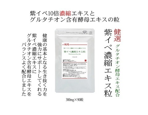 健選 紫イペ濃縮エキス粒 300mg×90粒