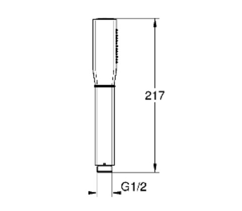 【GROHE 26037IGJ】グランデラ ハンドシャワー (ｸﾛｰﾑ×ｺﾞｰﾙﾄﾞ)