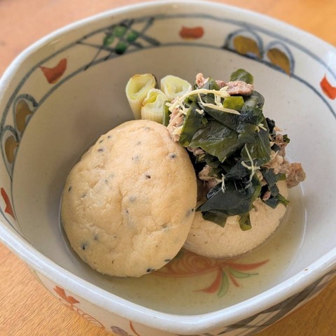牛肉とがんもの炊き合わせ