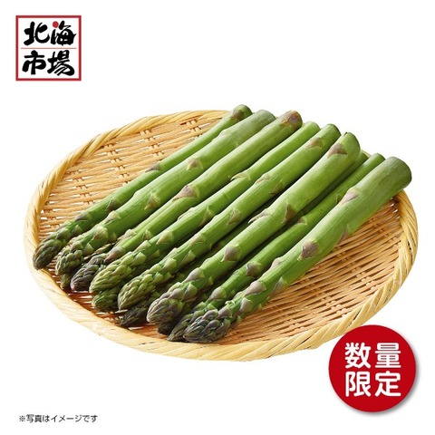 【4月中旬頃より順次】北海道ハウスグリーンアスパラ 2L 500ｇ【送料込】