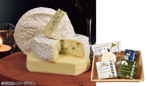 北海道小林牧場物語手作りチーズセット 送料無料