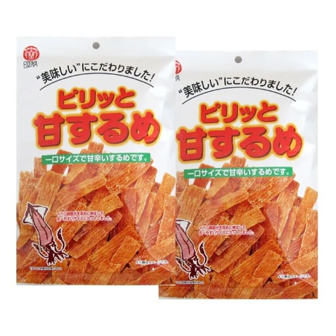 江戸屋 ピリッと甘するめ 45g×2袋 送料無料