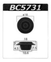 BC5731 VOSTONE ボストン クリップ 10個入