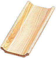 木製おしぼり入れ　クリア　Ｕ型