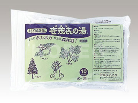 ヨモギ入浴剤（ヨモギ湯）保温効果で血行促進、湯冷め対策に評判 ＜ これぐっど！ショップ コレグ KOREG