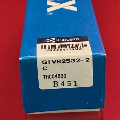 GIVR2532-2C 京セラ ホルダー 内径溝 B-00080 BOX1128 givr2532-2c 京セラ ホルダー 内径溝 b