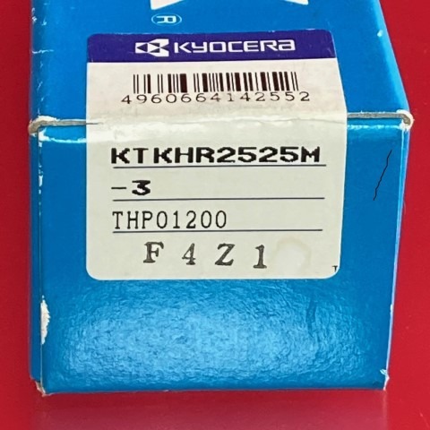 KTKHR2525M-3 京セラ インサート突っ切りホルダー B-00080 BOX1127 ktkhr2525m-3 京セラ インサート