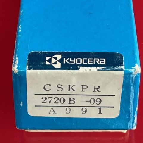 CSKPR2720B-09 内径ボーリング 京セラKYOCERA B-00080 Cskpr2720b-09 内径ボーリング 京セラ ...