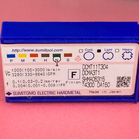 DCMT11T304 DA150 dcmt11t150 da150 住友　イゲタロイ　ダイヤ　コンパックス　BOX1129