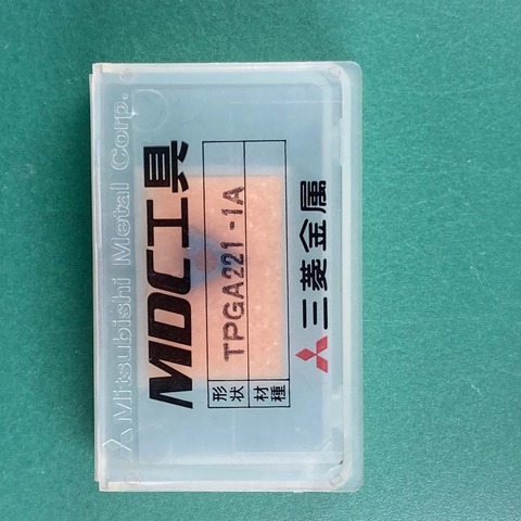 三菱マテリアル　TPGA221A MDC　tpga221a mdc  三菱(ダイヤモンド焼結体)　B-00079　BOX1129