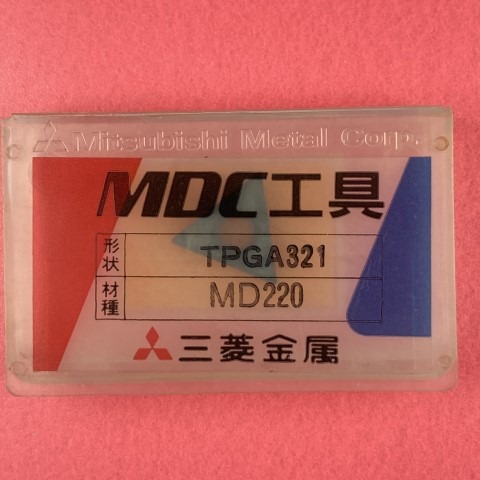 三菱マテリアル/MITSUBISHI チップ ダイヤ TPGV090204LF MD220(6801587)-