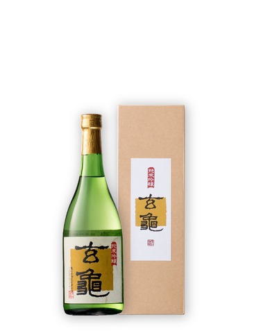 亀の井 純米吟醸 玄亀 720ml（箱付） ＜ 亀の井酒造 合資会社