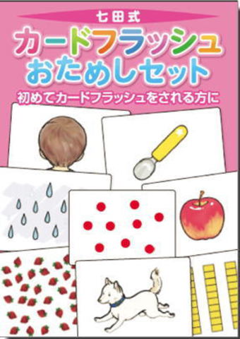 カードフラッシュおためしセット七田式教材