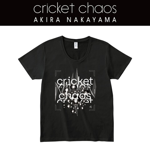 【AKIRA NAKAYAMA】「cricket chaos」Tシャツ