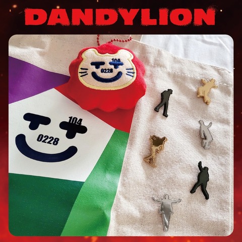 【田原俊彦】DANDYLION ピンズ(全6種/ランダム)