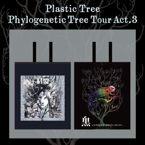 6末までの限定特価【33枚セット販売】PlasticTree アルバム シングル Plastic Tree Phylogenetic Tree Tour Act.3 リバーシブルトートバッグ