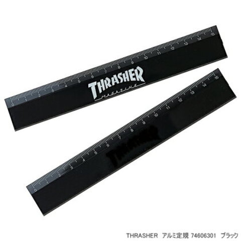 THRASHER  スラッシャー アルミ定規 15cm かっこいいものさし