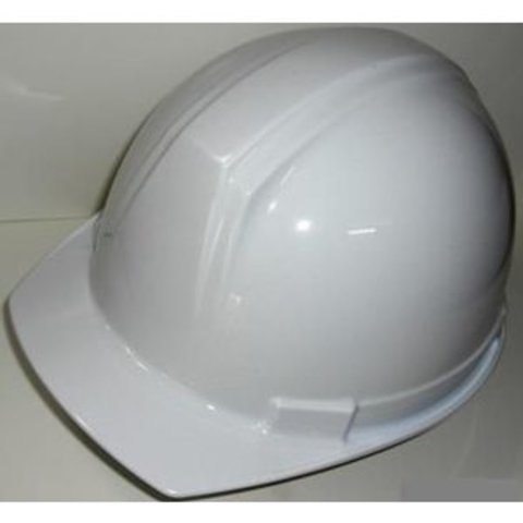 タニザワ工事用ヘルメット（保護帽・安全帽）ST169FZ（EPA）白（W-3）溝付き・ライナー入り