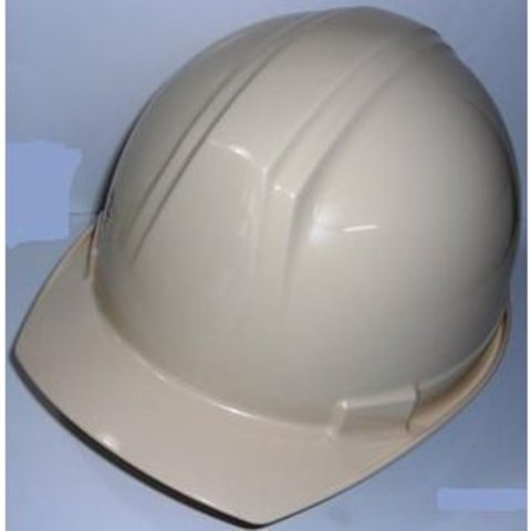 タニザワ工事用ヘルメット（保護帽・安全帽）ST0169FZ（EPA）　クリーム（C-8）溝付き・ライナー入り