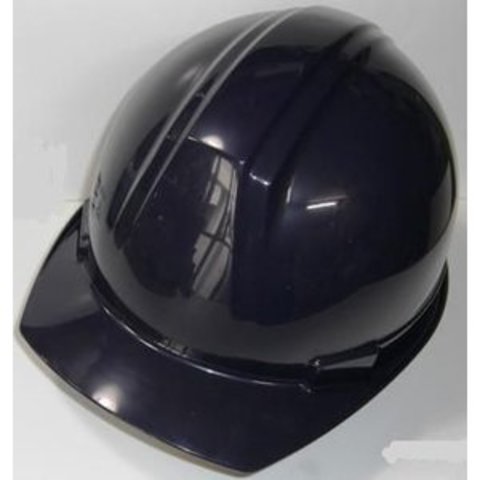 タニザワ工事用ヘルメット（保護帽・安全帽）ST0169FZ（EPA）　紺（B-10）溝付き・ライナー入り