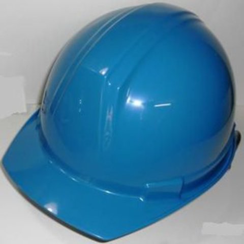 タニザワ工事用ヘルメット（保護帽・安全帽）ST0169FZ（EPA）　青（B-1）溝付き・ライナー入り