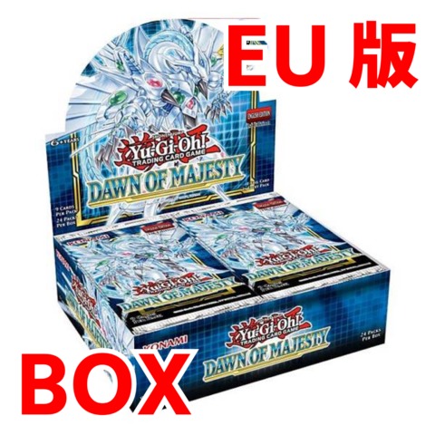 予約商品 銀行振込のみ Eu英語版 Dawn Of Majesty ドーンオブマジェスティ 1st 未開封1box Tcg通販 トレカトラベル