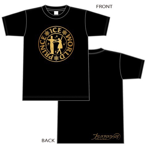 プリンスアイスワールド2021　Tシャツ ブラック：WL（女性用）
