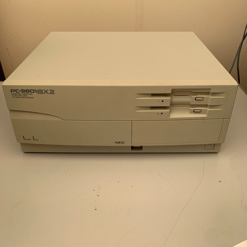 【動作確認済】希少！NEC PC-9801BX/U2 3.5FDD×2NEC