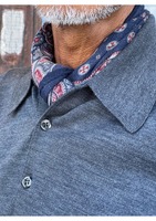 JOHN SMEDLEY　DORSET Long Sleeve Polo Shirt(Merino Wool)